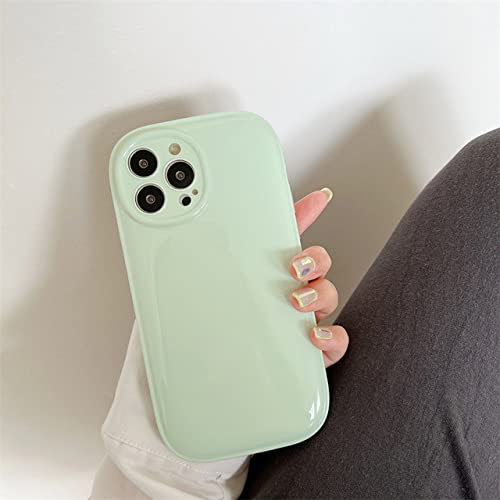 Coque iPhone 11 verte réfléchissante idéale pour vos selfies miroir