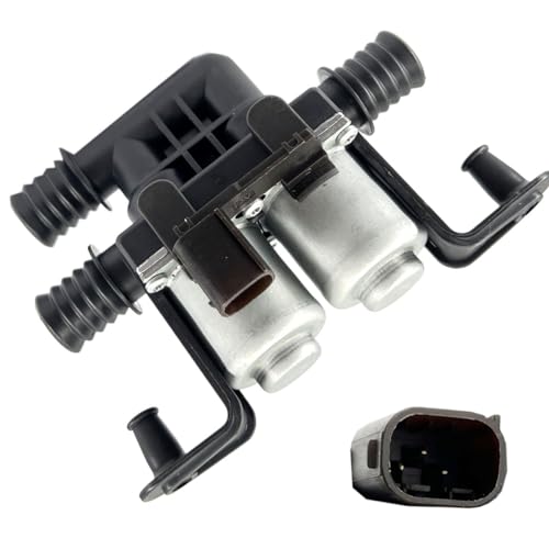 DEVMO Heater Control Valve Solenoid Compatible with 2004-2018 X5 E53 E70 F15 2008-2014 X6 E71 F16 Replaces# 64116910544 1147412166 701-005