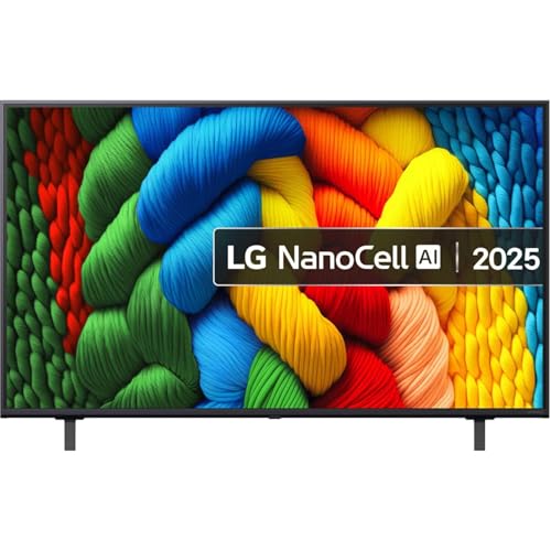 LG 50NANO80A6B.AEK TV 127 cm [50] 4K Ultra HD Smart TV Wi-Fi Blu (NANOCELL NANO80A 50IN 4K SMART - TV ASHED BLUE)