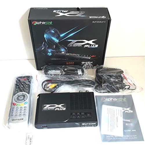 Receptor Alphasat TX Plus HD Claro TV Envio Imediato