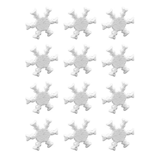Lot de 100 mini attaches parisiennes en métal motif fleur flocon de neige attaches parisiennes pour scrapbooking, loisirs créatifs, 12 mm