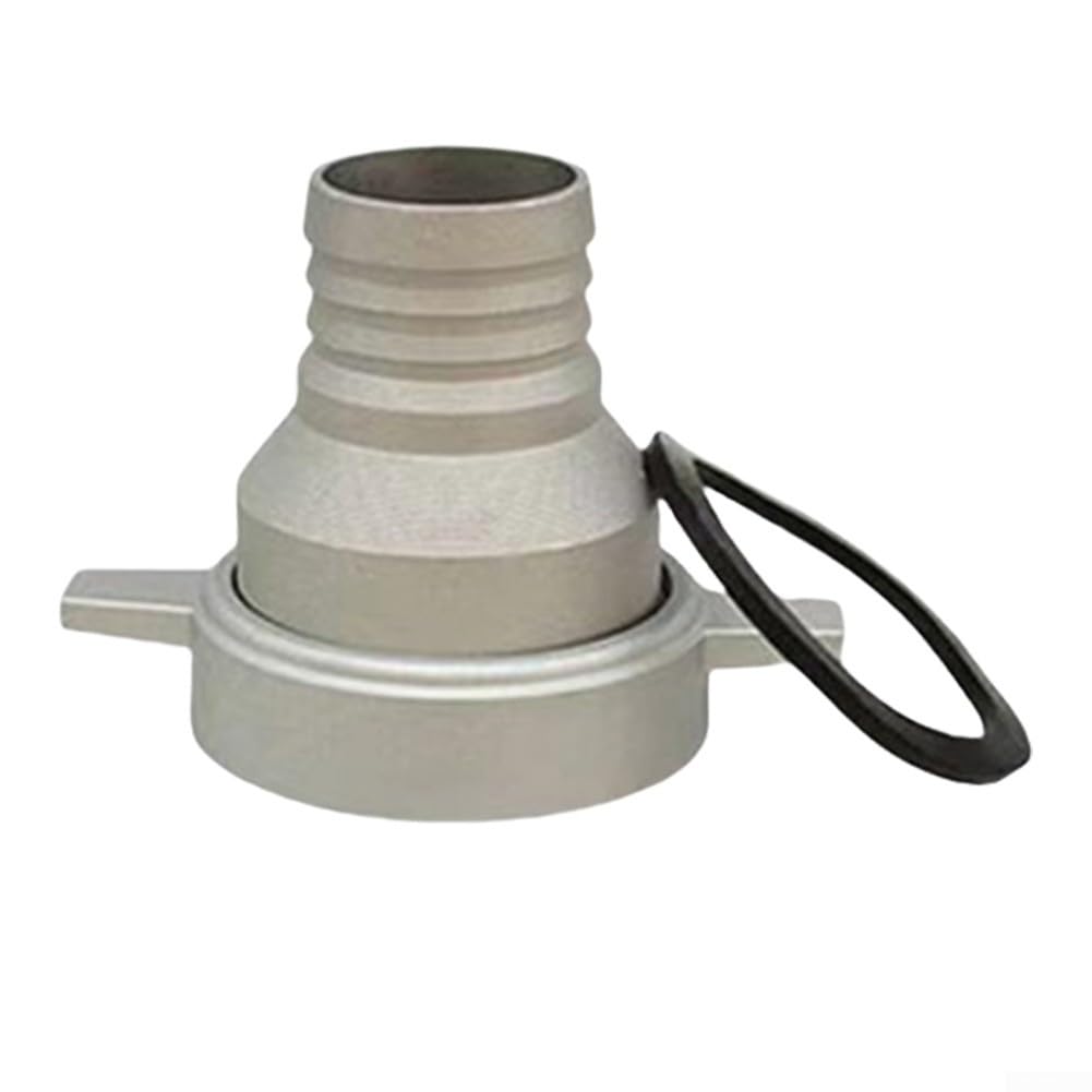 Yhenlovtt Adattatore tubo pompa alluminio resistente, guarnizione tenuta, riduttore multi-dimensione, connessione 3-4 pollici (7,6-5,1 cm)