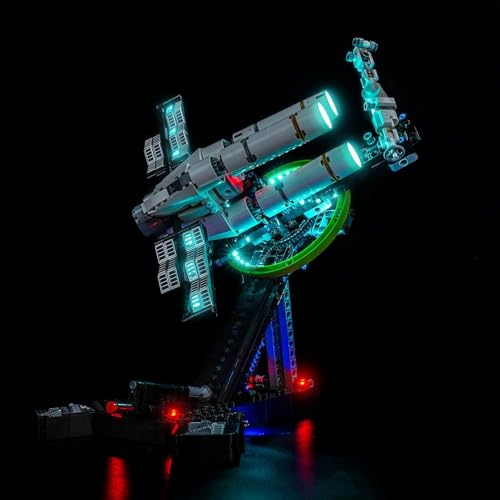 Image of LocoLee Light kit Compatible with Lego 11389 Project Hail Mary - Not Actual Model Only Lights, LED Lighting Compatible with Lego Icons Hail Mary (Standard Version)