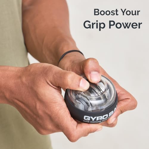 Image of Cult Gyro Ball Wrist Exerciser for Forearm & Grip Strength, Hand Strengthener for Gym & Home Workout