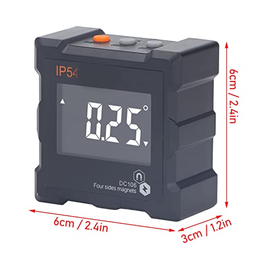Medidor de Ángulo Digital con Pantalla LCD y Imanes miniatura 6