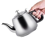 【COMPATIBILIDAD FUERTE】 La capacidad de ebullición de la tetera de 1.5L / 2L puede servir a toda la familia o fiesta en cualquier momento, lo que le ahorra tiempo para rebobinar