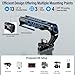 SIRUI Top Handle with Locating Mount for ARRI and NATO Mount, All-Aluminium Camera Cage Handle Grip with Cold Shoe with Safety Pin, Multiple Threaded Holes, AM-MTHA, Pack of 1