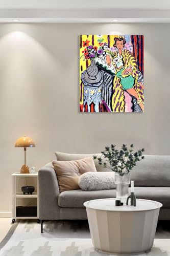 Impression Henri Matisse Odalisque jaune fine art grand format - 5