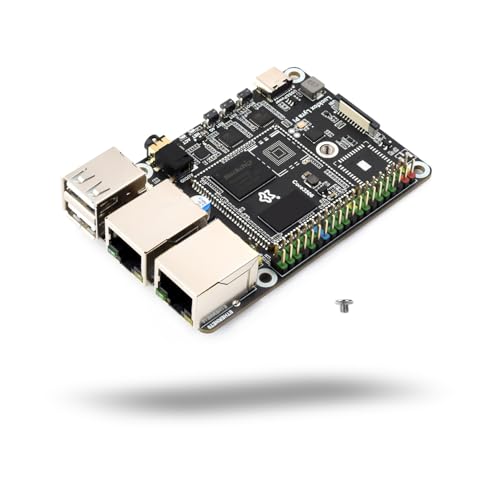 LUCKFOX Lyra Pi B Micro Development Board, Rockchip Core3506 Linux S/B/C, MIPI DSI, Dual Ethernet, GPIO Matrix IO, for Robots, Smart Home, with TF Card Slot,...