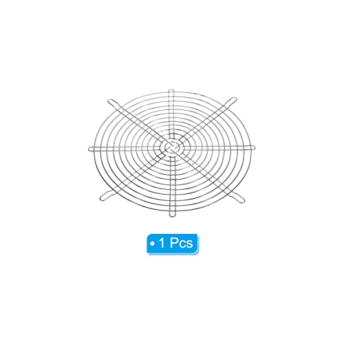 PATIKIL 280mm Fan Finger Grill, 1 Pack Metal Grill Protector Guard for 280X280mm Fan Protective Cover DIY, Silver - Image 3