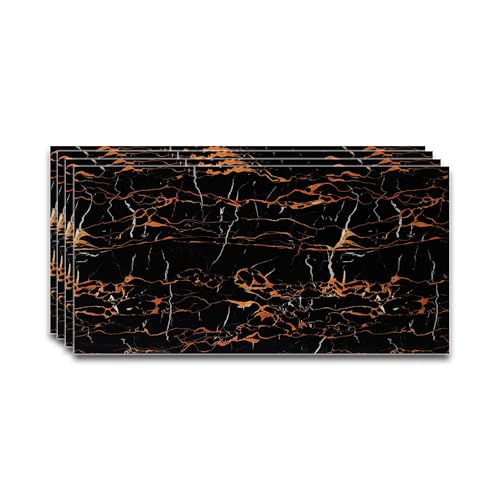 IZODEKOR Wandverkleidung Marmoroptik -4 Pcs 120x60cm- Alternative zu...