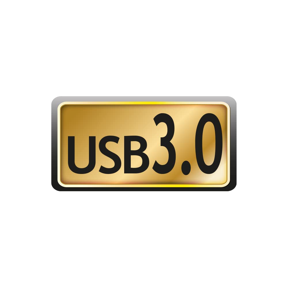 Maxtrack CH10L 5 Port USB 3.0-Hub einzeln schaltbar Silber-Grau