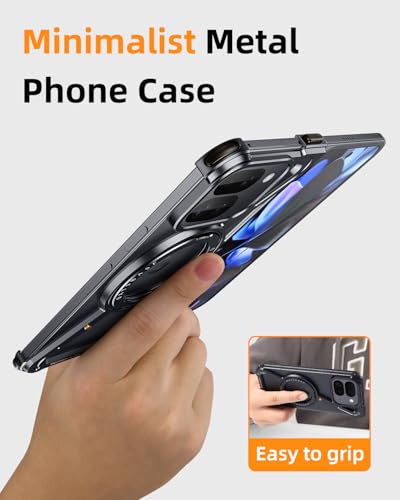 Coque Google Pixel 9 Pro en métal premium protection antichoc et support - 6