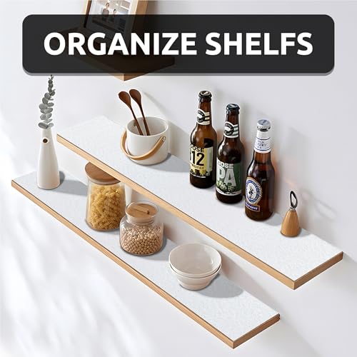 Revêtement d'étagère cuisine non adhésif lavable avec tapis de tiroir PVC pour meuble et commode