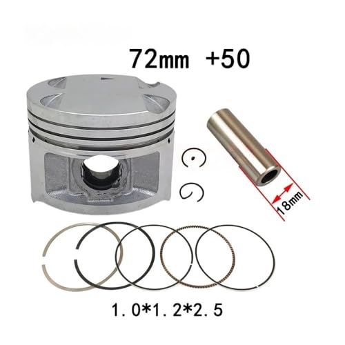 Segments piston pour réparer la compression moto GN250 axe 18mm - 2