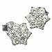 Produktbild SilberDream Ohrringe 8mm Damen Silber Ohrstecker Stern Zirkonia weiß SDO791W Silber Ohrstecker