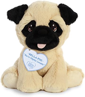 Aurora® Inspirational Precious Moments™ Bella Pug Stuffed Animal - Cherished Memories - Enduring Comfort - Brown 8.5 Inches image 4