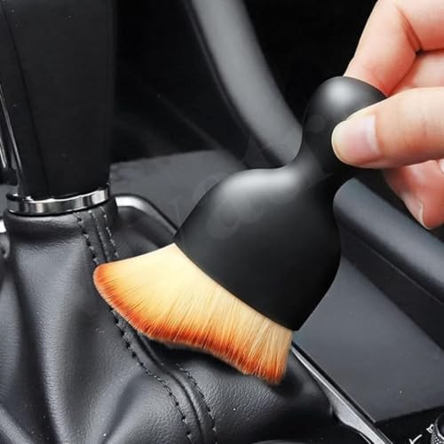 Image of NAREVAL Car Interior Dust Brush Soft Bristle Cleaning Brush,Car Accessories Car Detailing Brush Dusting Tool for Air Conditioner Vents, Scratch Free Brush, Car Duster (Small Soft Brush N1)