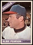 1966 Topps #83 Albie Pearson Los Angeles Angels (Baseball Card) GD+ Angels