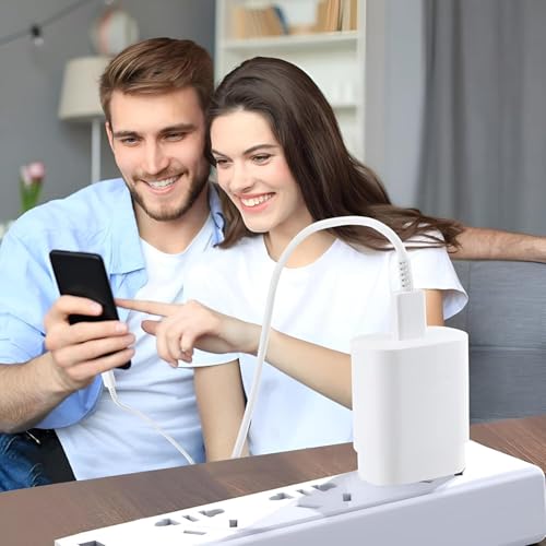 Image of Samsung 25W Type-C PD 3A Superfast Charging Adapter Compatible with 1M C-Type Cable for Galaxy A55|A16|A36|A56|A35|A06| M36|M35|M16|M07|M17|M06|M05|M56|F36|F06|F05|F56|F16, 25watt USB C Fast Charger