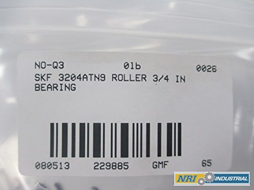 New SKF 3204ATN9 Double Row Roller Bearing 40X20X20MM D229885