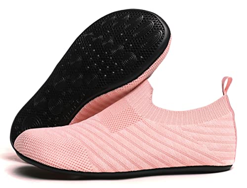 Image of SLEVEL Lightweight Non Slip Travel Indoor Grip House Slipper Socks Unisex Adult Around The House Floor Home Shoes for Women Men