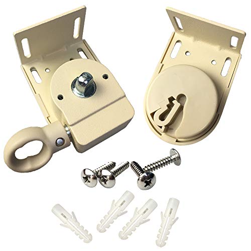 Cross Land Universal Mounting Brackets of Exterior Sun Shades,Outdoor/Indoor Roller up Blinds