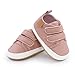 MK MATT KEELY Baby Mädchen Jungen Lauflernschuhe PU Leder Leichte Schuhe mit Weiche Sohle 12-18 Monate,Rosa