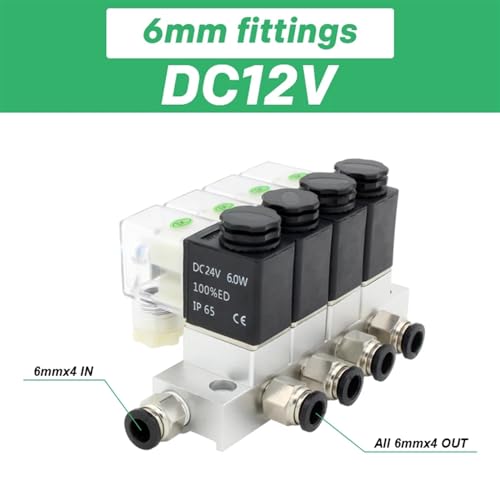 Distributeur pneumatique 2V025-08 DC12V pour automatiser un système agricole - 3