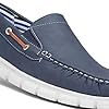 Cushion Walk Declan Mens Navy Casual Boat Shoe - Size 9 UK - Blue #5