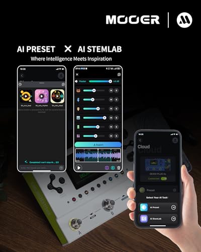 Image of MOOER GE200 Plus Intelligent Guitar Multi Effects Pedal XLR Balanced