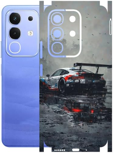 Image of AtOdds Full Body Skin Wrap Compatible with IQOO Z10x - Wanted | Premium Back Screen Guard Protector, Precision-cut Skin Sticker with Scratchproof Matte Finish, Peels off with zero residue