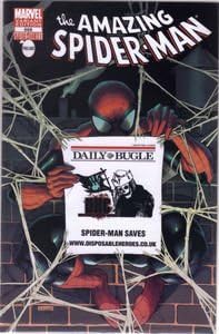 AMAZING SPIDER MAN #666 DISPOSABLE HEROES UK EXCLUSIVE RARE NEWSPAPER VARIANT