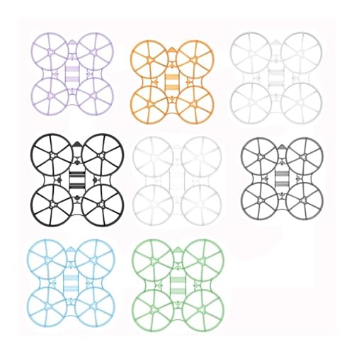 75mmブラシレスBWhoopフレーム1個、75 FPVドローンOEMエアマイクロキャノピーに適合(8PCS MIX Color)