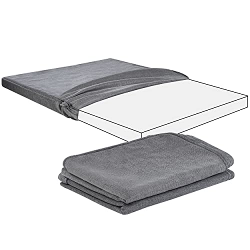 ONVAYA® Hundekissen Ersatzbezug | Hundebett Wechselbezug | hygienisch | Bezug auf 95 Grad waschbar | strapazierfähiges Material | Größe XL | Grau ONVAYA® Hundekissen Ersatzbezug | Hundebett Wechselbezug | hygienisch | Bezug auf 95 Grad waschbar | strapazierfähiges Material | Größe XL | Grau