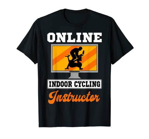 Indoor Cycling Instructor Spinning Bicycle T-Shirt