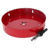 Utoolmart ホールソー ホルソー ドリル 穴あけ ホルソー 工具 インパクトドライバー 電動ドリル ボール盤 対応 木工 塩ビ プラスチック アクリル 発泡スチロール 用 穴あけ 器具 穴あけ直径175mm 柄長21mm 総長95mm 1 Pcs Amazon 楽天 ヤフー等の通販価格比較 最