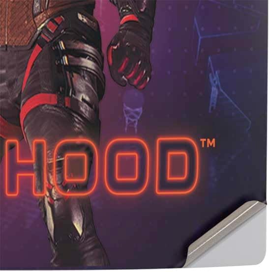 Skinit Decal Gaming Skin Compatible with PS5 Slim Digital Edition Console - Officially Licensed DC Comics Gotham Knights Red Hood Design