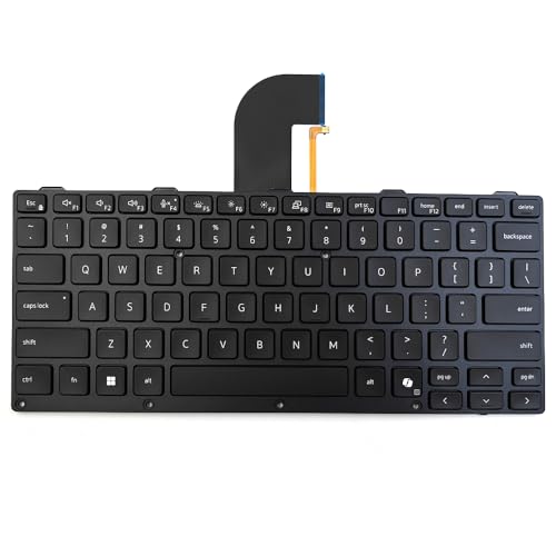 KGIGIBE �����p�o�b�N���C�g�L�[�{�[�h Dell Latitude 5430 Rugged/Latitude 7330 Rugged Extreme �m�[�g�p�\�R���L�[�{�[�h US �u���b�N