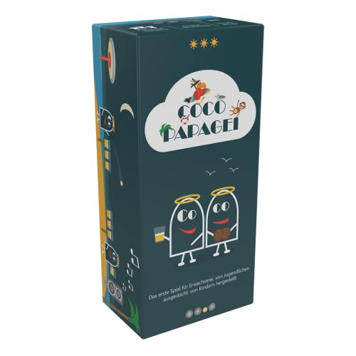 Hiboutatillus Coco Parrot Party Game Card Game 3 and More Players from 18 and More Years 30-45 Minutes German