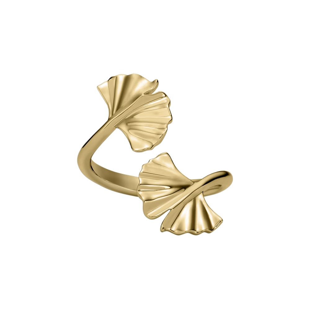 Emporio Armani Multicolored Gold-Tone Brass Cocktail Ring