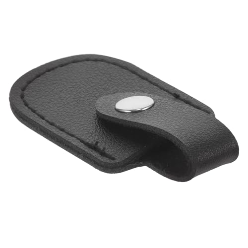 Healifty Funda Protectora de PU para Tijeras de Cutículas y Cortaúñas Color Negro Q01 Estuche Ligero y Resistente para Herramientas de Manicura Adecuado para Almacenamiento y Viaje