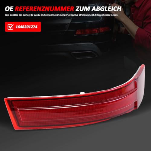 Image of Door rear bumper reflector For Benz GL class (X164) 2006 2007 2008 2009 GL320 GL450 GL550 Replacement # 1648201274