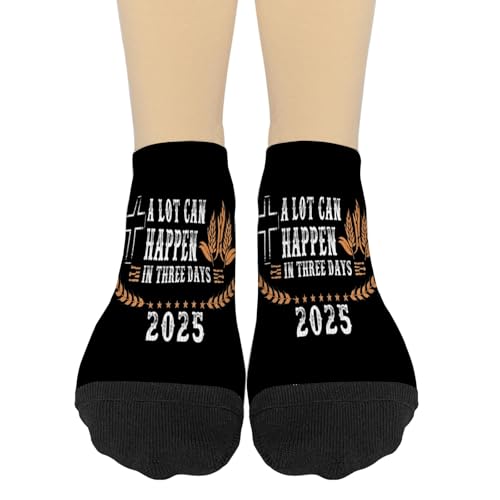 A Lot Can Happen In 3 Days Athletic Socks Short Socks For Women's