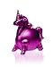 Produktbild Kerze "Einhorn" Designerkerze Tischdeko Geschenkidee 16x8x18cm pink metallic
