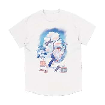 Amazon.co.jp: キヨ猫 Tシャツ キヨとキヨ猫 白 ホワイト 東京