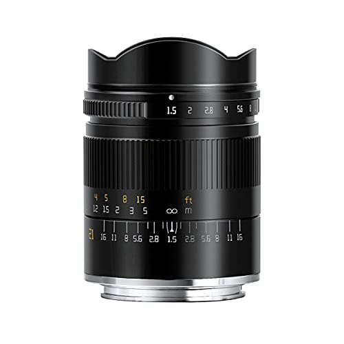 TTArtisan 21mm f/1.5 ASPH Eマウント レンズ ブラック