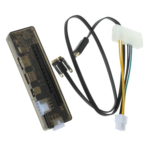 Station d'accueil portable pour carte graphique externe PCIe avec interfaces d'entrée PC laptop