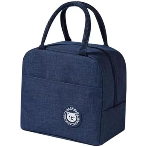 Bolsa Térmica Anti Vazamento Unissex para Marmita e Lancheira, Isolamento Térmico, Compacta e Portátil para Academia, Pr...