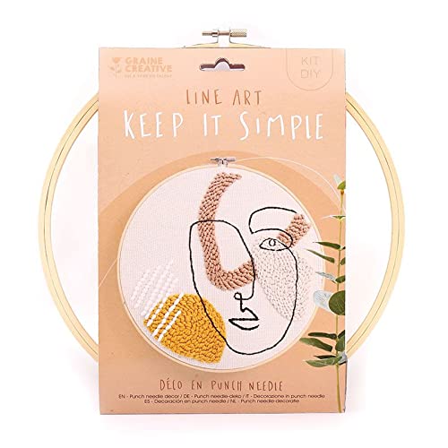 Punch Needle Line Art Kit, {Color}